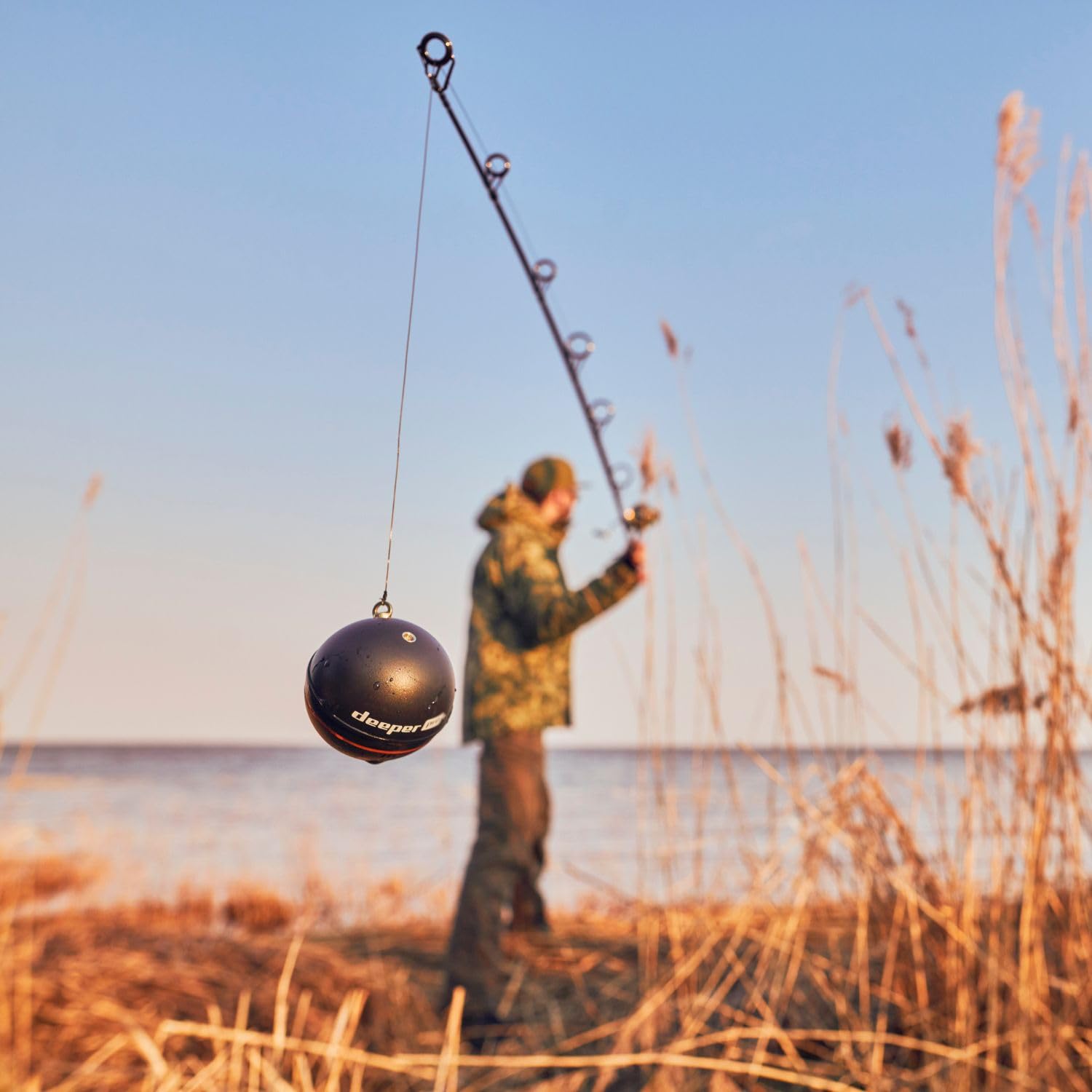 Deeper PRO+ 2 Sonar Fish Finder - Portable Fish Finder and Depth